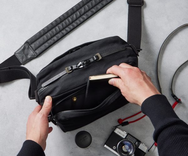 Canvas Shoulder Camera Bag (Size S) – Túi Máy Ảnh Canvas Cao Cấp ACAM-1100